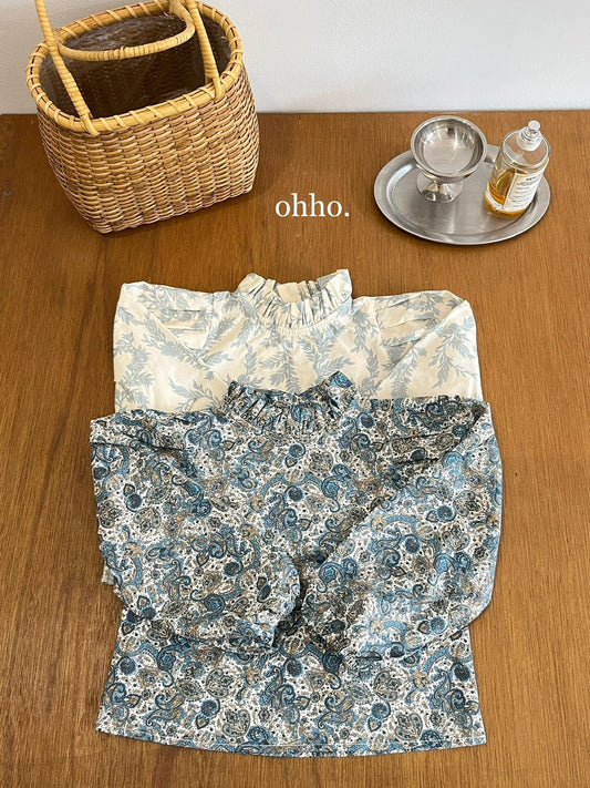 French wave Blouse